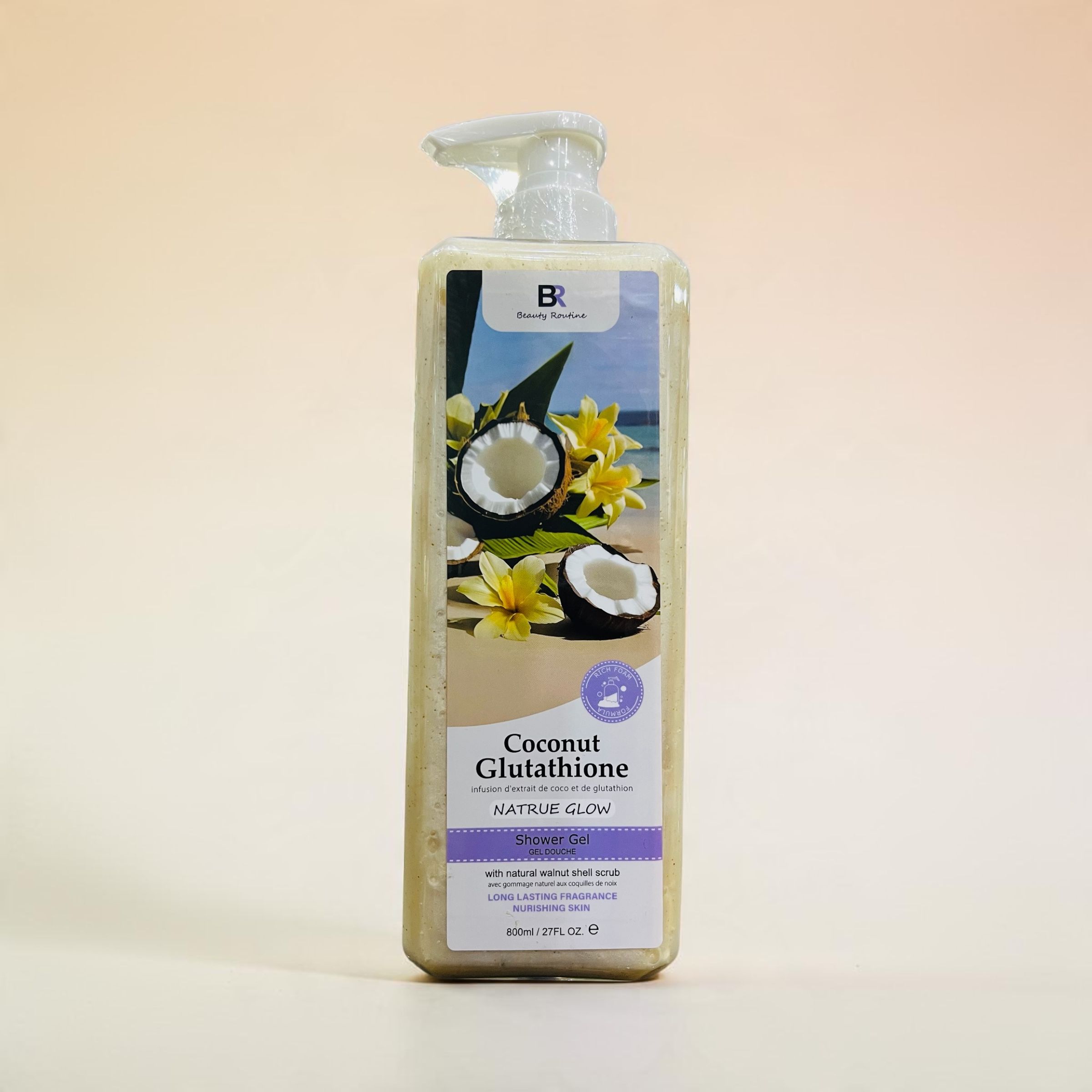 BEAUTY ROUTINE VANILLA&AMP;COCONUT SHOWER GEL 800ML